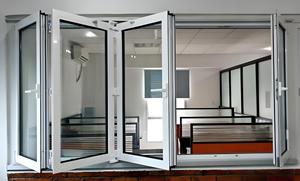 Hiện đại dọc gấp cửa sổ nhôm bi gấp cửa sổ gấp lên cửa sổ kính - Product Image 6