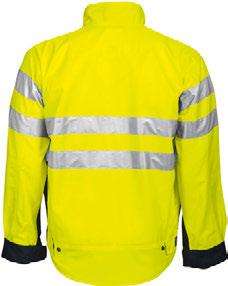 Зимняя куртка Абердин HI-VIS желтая угольная Рабочая одежда - Product Image 5
