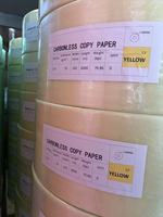 Rouleaux Jumbo NCR 2-3 plis Papier autocopiant bleu/noir CB/CFB/CF 50/55 g/m²