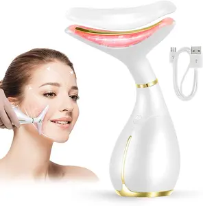 Venta caliente portátil belleza Anti arrugas piel cuello máquina de elevación para uso en el hogar