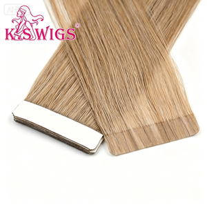 ผมต่อแบบเทปตรง Remy Virgin Cuticle Aligned  สำหรับต่อผมด้วยกาว Walker สำหรับร้านเสริมสวยมืออาชีพ ขายส่ง - Product Image 5