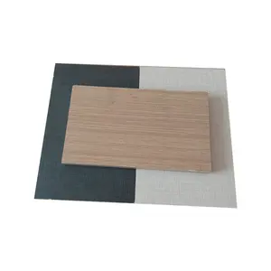 Zero formaldehyde Melamine / Veneer / HPL / PU / Acrylic faced plywood for furniture