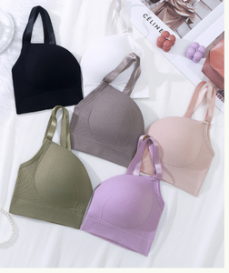 Nouveau <span class=keywords><strong>soutien</strong></span>-<span class=keywords><strong>gorge</strong></span> une pièce intégré <span class=keywords><strong>à</strong></span> bonnets fixes, grande taille, sans <span class=keywords><strong>armatures</strong></span>, bretelles réglables, fin, style gothique, en nylon/coton, printemps - Product Image 6