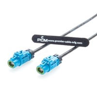 Câble d'extension Ethernet automobile étanche H-MTD femelle-femelle pour caméra ADAS, réseau ECU, Rosenberger E6K14A-1CAZ5-Z