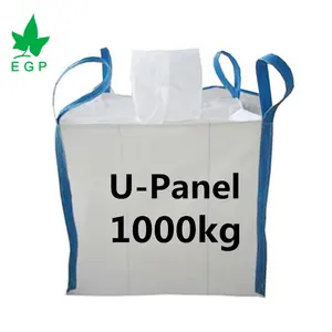 EGP FIBC Big Bulk Bags 1000kg 2200lbs 1100kgs 1200kgs 1500kgs 1800kgs 2000kgs Jumbo Bag 1ton for Transporting and Storage