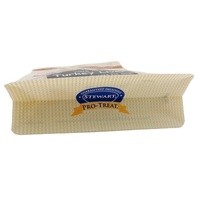 Sacs à fond plat avec fermeture éclair et soufflet latéral en plastique écologique, personnalisables avec logo, pour l'emballage d'aliments pour oiseaux sauvages