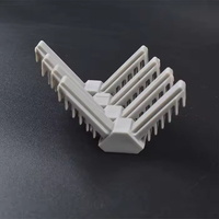 Connecteur d'angle enfichable Usunk 12A PP (noir) – Entretoise de bord chaud anti-âge pour vitrage isolant double (IGU) pour fenêtres