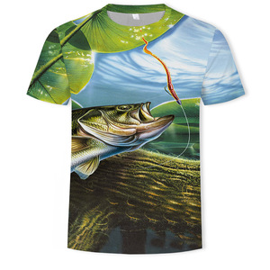 เสื้อยืดพิมพ์ลายการ์ตูนแบบระเหิดสำหรับผู้ชายเสื้อยืด3D พิมพ์ลาย3D ช้อป<span class=keywords><strong>ป</strong></span>ิ้งออนไลน์ - Product Image 3