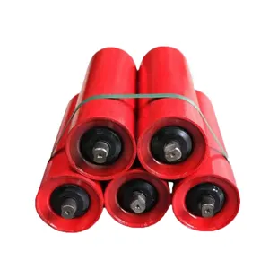 High Quality Outdoor Cheap price carbon steel pipe conveyor carry idler roller return idler roller for mine
