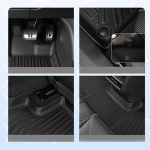 Tappetini per tutte le stagioni + rivestimento del carico dello schienale e coprisedile per 2018- Volkswagen Atlas | Accessori personalizzati VW Atlas TPE - Product Image 3
