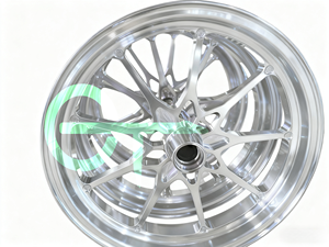 Jantes CNC en aluminium de 12 pouces à montage direct pour Honda Giorno - Jantes en alliage à motif personnalisé pour l'Asie du Sud-Est - Product Image 4