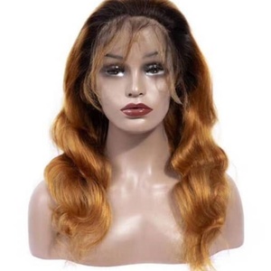 Guarantee Hair 1b/30 Unprocessed Vigin <b>Wig</b> 100% Virgin Remy <b>Human</b> Hair <b>Wig</b> - Product Image 1