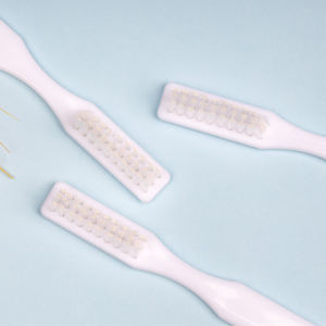 Proveedor de cepillo de dientes desechable para adultos, cepillo de dientes de plástico de nailon suave seguro para uso en prisión - Product Image 1