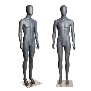 Maniquí de exhibición de trajes para <span class=keywords><strong>hombre</strong></span> AFELLOW Serie John, original europeo, de fibra de vidrio, con torso y postura de pie. - Product Image 6