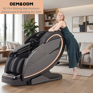 Silla de Masaje 4D Eléctrica 2026, Masaje Profundo de Tejidos, Masaje Corporal Completo para <span class=keywords><strong>Dolor</strong></span> de Espalda, Uso en Casa y Oficina, Control por Voz - Product Image 1