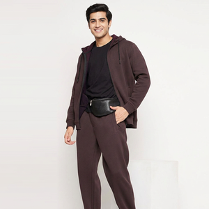 Conjunto Deportivo Unisex Finer Threads, Ecológico, Reversible, Lavado Ácido, Algodón, Ropa Urbana, Sudadera y Pantalones Personalizables, OEM, ODM, Venta al Por Mayor - Product Image 1