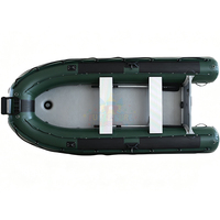 Bateaux gonflables de luxe d'usine bateaux de pêche gonflables de Schlauchboote avec la personnalisation de plancher en aluminium de moteur aventures de l'eau
