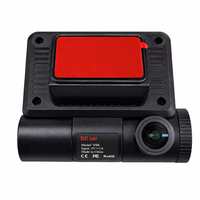 Caméra de tableau de bord DC CAR V66 4K+1K+1K WIFI GPS 3 canaux, 3 objectifs, Wifi, GPS, ADAS, 3 canaux, DVR de voiture, caméra de tableau de bord 4K