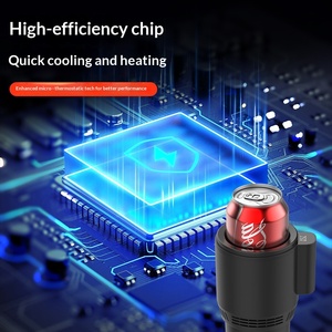 Portavasos inteligente de 12V para coche, con función de enfriamiento y calentamiento por semiconductor, universal para accesorios interiores de vehículos. - Product Image 6