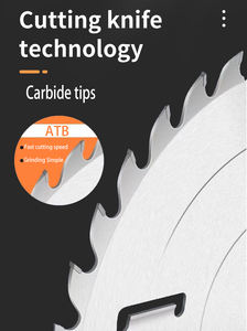 TCT endüstriyel sınıf 305*2.1*2.8*36T * 40H + 4 dairesel testere bıçağı Ripping ahşap-yüksek frekans lazer ve sıcak basın ile kaynaklı - Product Image 4