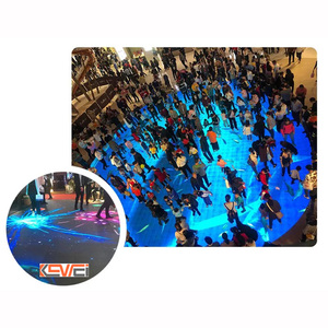Kewei מקצועי הוביל רצפת פאנל p3.91 3.91 מ "מ פיקסל המגרש מובנה cms מבוסס ענן rdm השכרת אירועים תצוגה אינטראקטיבית - Product Image 6