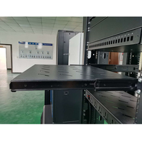 Rak Server Kabinet Jaringan Berkualitas Tinggi 600 800 1000 1.2mm 19'' dengan Rak Geser