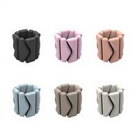 Bracelet de musculation en silicone en forme de K pour bras et poignet, réglable avec Velcro