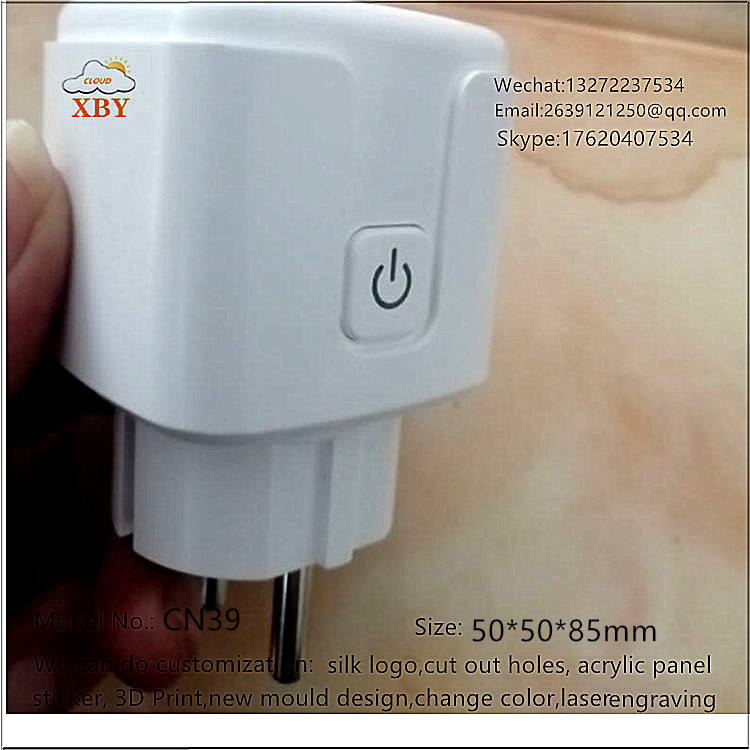 2025 High Quality Smart Wifi Plug Socket Case 50x50x85mm