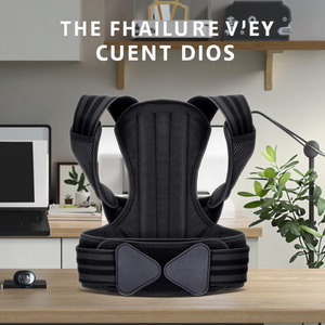 Voor Heren Dames Professionele Bescherming Rug Correctie Riem Onzichtbare Ademende Mesh Verstelbare Rugondersteuning - Product Image 5