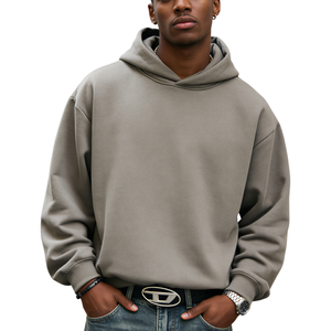 Fabricante de Sudaderas con Capucha Personalizadas con Estampado Puff y Bordado, Sudadera Extra Grande de Felpa Francesa 100% Algodón de Alto Gramaje a Bajo Costo - Product Image 1