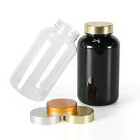 La couleur de l'approvisionnement direct du fabricant peut personnaliser la bouteille d'animal familier de capsule de comprimé