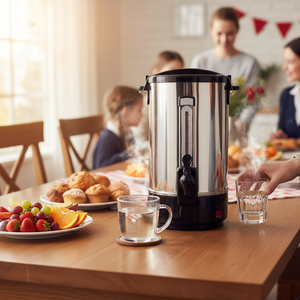 <span class=keywords><strong>Calentador</strong></span> <span class=keywords><strong>de</strong></span> <span class=keywords><strong>Agua</strong></span> Eléctrico Inteligente <span class=keywords><strong>de</strong></span> 6 <span class=keywords><strong>Litros</strong></span> (<span class=keywords><strong>30</strong></span> Tazas), Hervidor <span class=keywords><strong>de</strong></span> <span class=keywords><strong>Agua</strong></span> para Shabat con Doble Interruptor - Product Image 1