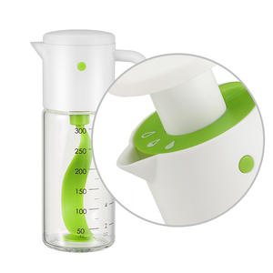 <span class=keywords><strong>Shaker</strong></span> <span class=keywords><strong>à</strong></span> <span class=keywords><strong>vinaigrette</strong></span> et jus en verre borosilicate haute résistance avec échelle de mesure, mélangeur manuel d'huile émulsifiante - Product Image 4