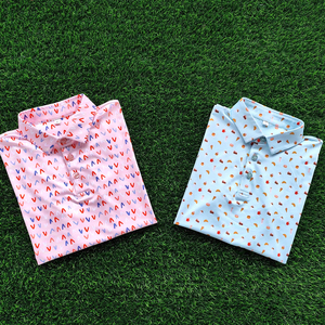 เสื้อโปโลสำหรับเด็ก2025เสื้อยืดกอล์ฟผ้านิ่มพิมพ์ลายแบบระเหิดโลโก้ได้ตามต้องการ - Product Image 5