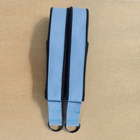 Appareil de Pilates Reformer Pliable Portable en Nylon pour la Salle de Sport avec Sangles à Double Boucle et Accessoires de Yoga
