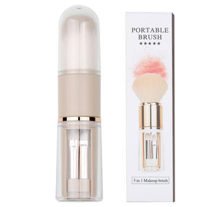 Beliebteste Mini tragbare benutzer definierte koreanische 5 in 1 einziehbare abnehmbare rotierende Augen Make-up Pinsel für die Reise - Product Image 6