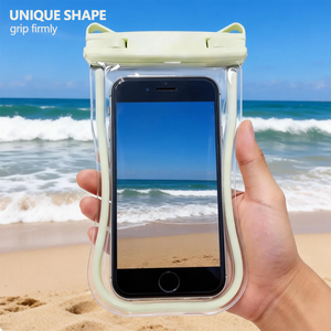 נרתיק טלפון נייד עמיד למים <span class=keywords><strong>TPU</strong></span> זוהר בעיצוב חדש עם לוגו בהתאמה אישית, עמידות למים בתקן IPX8 - Product Image 5