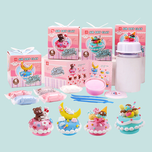 Thiết kế mới nó quay và nó âm thanh tốt không độc hại nghệ thuật mô hình mềm không khí khô Polymer đất sét - Product Image 5