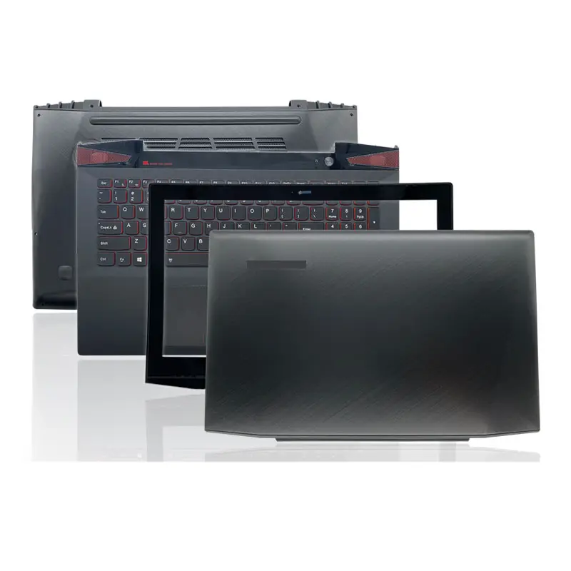 Estojo inferior do portátil para lenovo y50, Y50-70 Y50-80 lcd tampa traseira moldura, estojo superior para laptop abcd