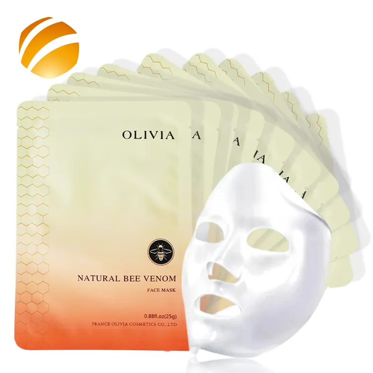 Großhandel Hautpflege Gesichts maske Erfrischende und feuchtigkeit spendende Boost Honey Face Mask Sheet