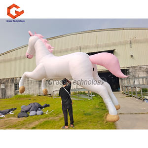 Títere de caballo inflable para desfile, espectáculo de circo inflable, globo, animales para caminar, disfraz - Product Image 4