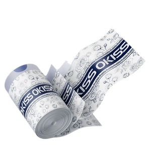 Blue Rose Thickened Drawstring Trash Bags With Handle Automatic Closure For Home Dormitory Student Use - Product Image 2