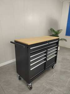 Gabinete <span class=keywords><strong>de</strong></span> Herramientas Móvil con Ruedas y Herramientas Variadas, Cajones con Cerradura para Mecánicos, Almacenamiento Seguro Industrial, Gestión del Espacio - Product Image 6