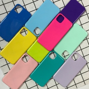 Màu Sắc Đồng Bằng Bề Mặt Mịn Điện Thoại Di Động Trường Hợp Đối Với iPhone 14 15 Cộng Với 12 Mini 11 13 16 Pro Max Mềm TPU Chống Sốc Bìa Điện Thoại Trường Hợp - Product Image 6