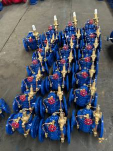 Válvula de control hidráulico de hierro dúctil de alta presión 300X Válvula de retención silenciadora de cierre lento - Product Image 4