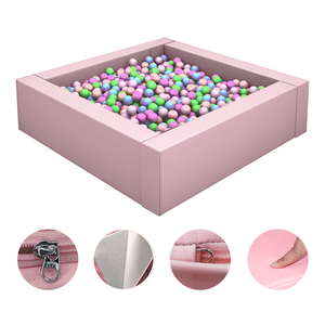Ensemble de piscines à balles en mousse Tangram sensorielles éducatives précoce pour équipement de jeu intérieur pour enfants, favorisant le développement des enfants - Product Image 3
