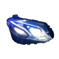 Phares LED multi-faisceaux géométriques W213, version européenne, modèle conduite à gauche
