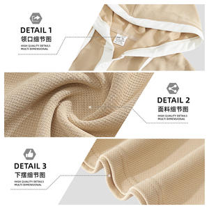 Dongfei Cross Border-Chaleco con capucha sin mangas para hombre, ropa informal de poliéster ligera para el tiempo libre, color blanco, negro, gris caramelo, oscuro - Product Image 4