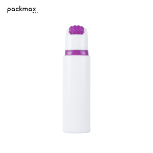 Tube souple en PEHD de 30 ml et 50 ml avec applicateur à bille en silicone – Emballage vide pour gel, crème pour le cou et parfum corporel - Product Image 1