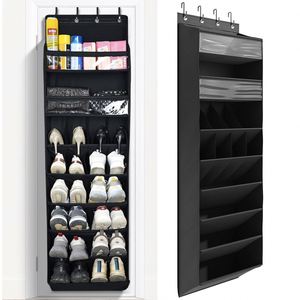 Closet Over the Door <b>Shoe</b> Organizer Hanging <b>Shoe</b> Organizers with 8 Tier Large Deep Pockets - Product Image 1
